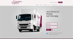 Desktop Screenshot of couriers.com.au